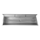 Lavatório Coletivo Com Bancada Para 2 Torneiras 1,00m - Construinox